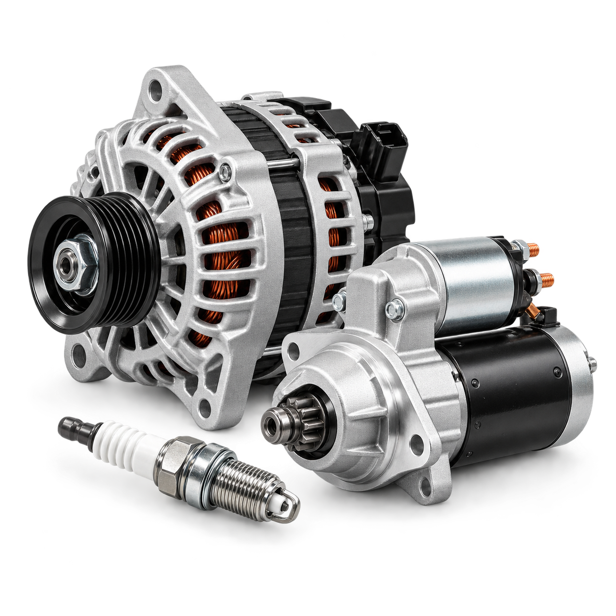 Alternators starters and electrical parts